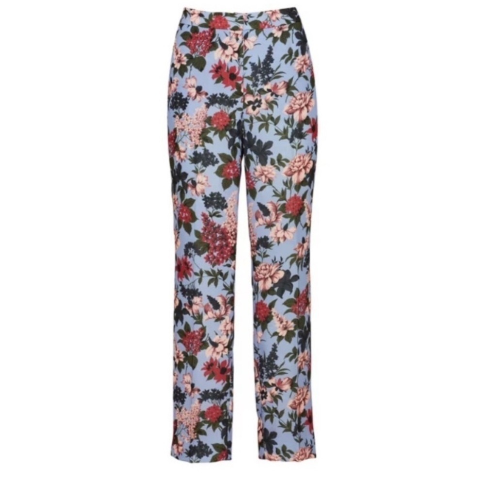 Pearl By Lela Rose Floral Print Women's Pants Size 6